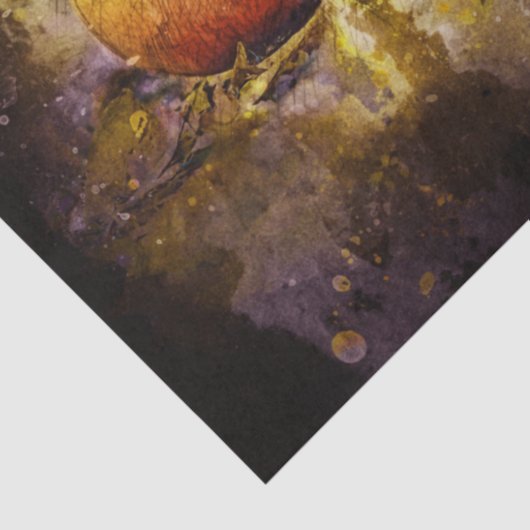 Halloween Fun Pumpkins Decoupage Tissue Paper Tissuepapier (Detail)