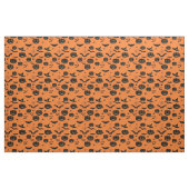 Halloween Fun Pumpkins & Witch Petten Pattern Stof (Fat Quarter)