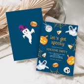 Halloween Fun Spooky Kinder Kostuumfeest Kaart
