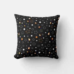 Halloween Fun Stars Patroon Kussen