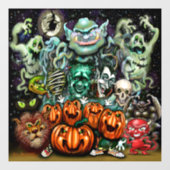 Halloween Fun Window Cling Raamsticker (Vel)
