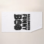 Halloween FUNNY BOO T SHIRT Badhanddoek (Badhanddoek)