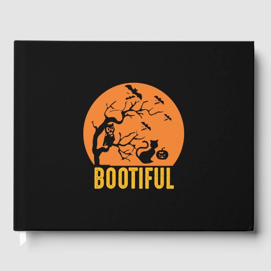 Halloween Funny Bootiful Birthday Gastenboek (Voorkant)