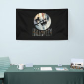 Halloween Funny Cat Halloween Birthday Spandoek (Beurs)