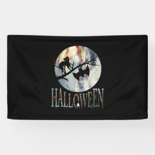 Halloween Funny Cat Halloween Birthday Spandoek