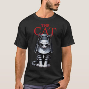 Halloween Funny Cat T-shirt
