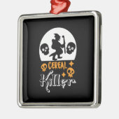 Halloween Funny Cereal Birthday Metalen Ornament (Links)
