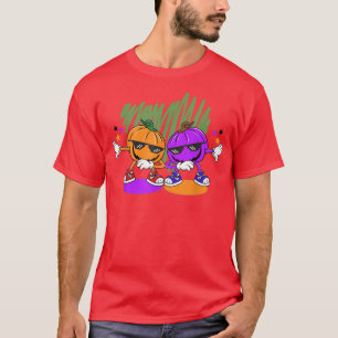 Halloween Funny Dansende Pumpkins Halloween, Trick T-shirt