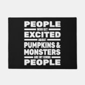 Halloween Funny Deurmat (Voorkant)