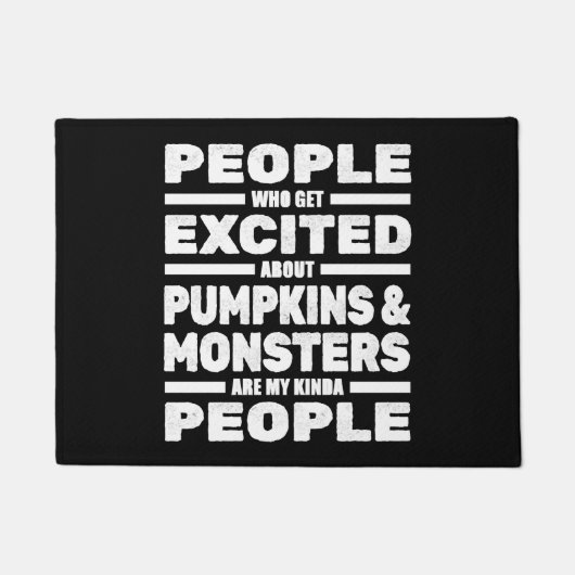 Halloween Funny Deurmat (Voorkant)