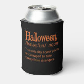Halloween Funny Dictionary Definition Blikjeskoeler (Blikje Achterkant)