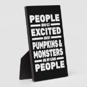 Halloween Funny Fotoplaat (Zijkant)
