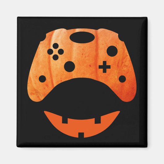 HALLOWEEN FUNNY GAMER MAGNEET (Voorkant)