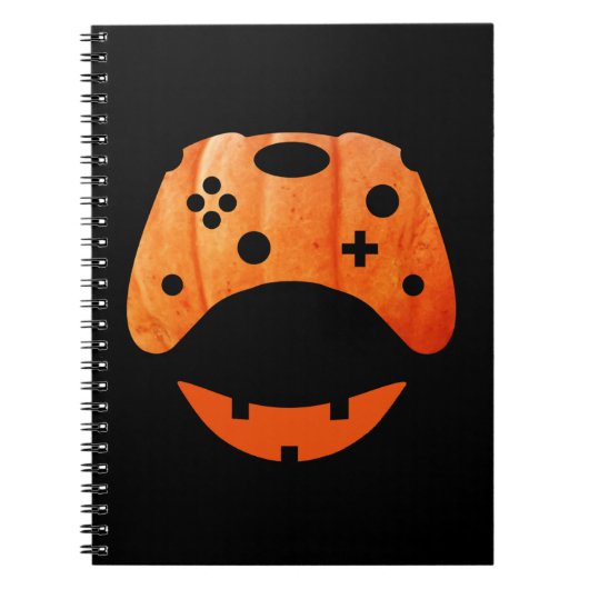 HALLOWEEN FUNNY GAMER NOTITIEBOEK (Voorkant)