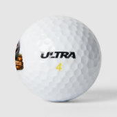 halloween funny golf ball golfballen (Logo)