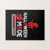 Halloween Funny Halloween Mode Loading Birthday Legpuzzel (Horizontaal)