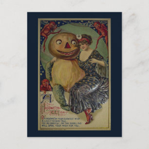 Halloween Funny Illustratie Briefkaart