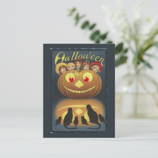  Halloween Funny Illustratie Briefkaart (Staand voorkant)