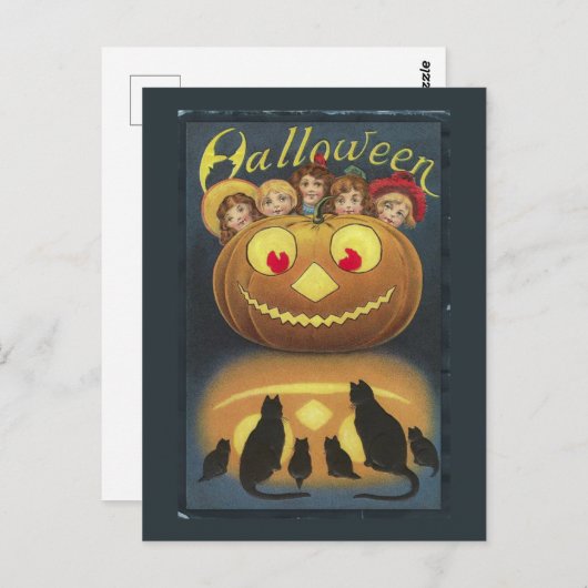  Halloween Funny Illustratie Briefkaart (Voorkant / Achterkant)