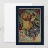  Halloween Funny Illustratie Feestdagenkaart (Voorkant / Achterkant)