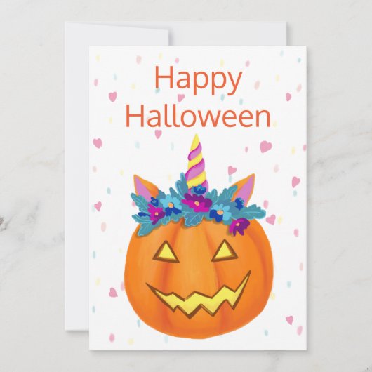 Halloween Funny Jack o lantern Pumpkin (Voorkant)