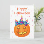 Halloween Funny Jack o lantern Pumpkin (Staand voorkant)