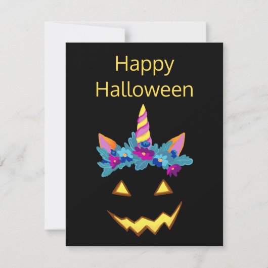 Halloween Funny Jack o lantern Pumpkin (Voorkant)
