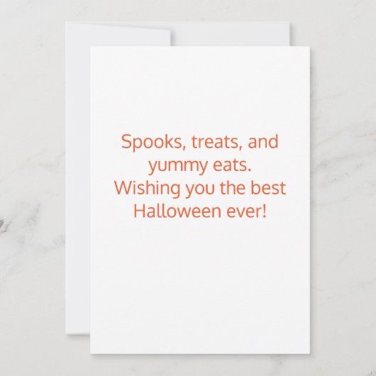 Halloween Funny Jack o lantern Pumpkin (Achterkant)