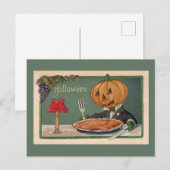 Halloween  Funny Jol Man Illustratie Briefkaart (Voorkant / Achterkant)