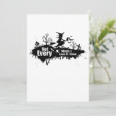 Halloween Funny, niet elke heks Kaart (Staand voorkant)