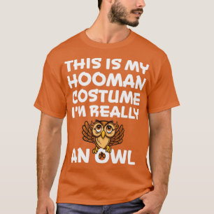 Halloween Funny OWL Costume Owl Lover Graphic T-shirt
