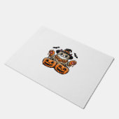 Halloween Funny Spooky Cat Deurmat (Schuin)