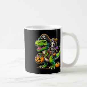 Halloween Funny T Rex Dinosaur Pirate Boys Trick T Koffiemok