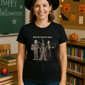 Halloween Funny Teacher Gift Monster Teacher Squad T-shirt