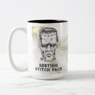 Halloween Funny Tweekleurige Koffiemok