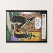 Halloween Funny Witches Trick or treat Legpuzzel (Horizontaal)