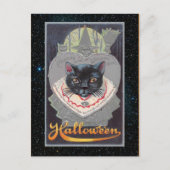  Halloween Funnycat illustratie Briefkaart (Voorkant)