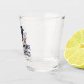 Halloween "Ga jezelf voor de gek houden" Shot Glas (Rechts)