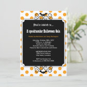 Halloween Gala Feest Kaart (Staand voorkant)