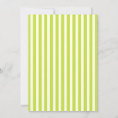 Halloween Gala Party Kaart (Achterkant)