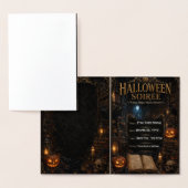 Halloween Gala Uitnodiging Sjabloon | Bewerkbare G (Display)