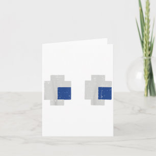 Halloween Gamer Pixel Eyes Gaming Kostuum Mannen B Kaart