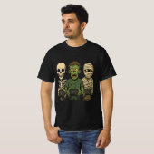 Halloween Gamer Squad T-shirt (Voorkant volledig)