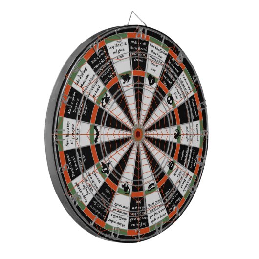 Halloween Games - Halloween Party Games Activity Dartbord (Voorkant Links)