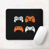 Halloween Gaming Controller Gamer Videogame Contr Muismat (Met muis)