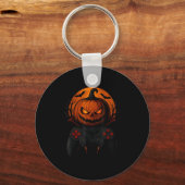 Halloween Gaming Controller Soky Pumpkin Gamer Boy Sleutelhanger (Voorkant)