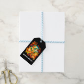 Halloween gaming, pompoen controller, horror cadeaulabel (Met Touw)