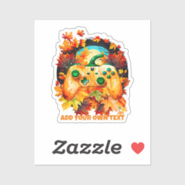 Halloween Gaming, Pumpkin Controller, Spooky Sticker