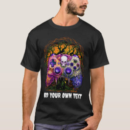 Halloween Gaming, Spooky Controller, Creepy Gamer T-shirt