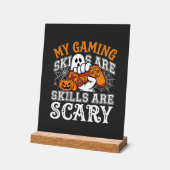 Halloween-gamingvaardigheden zijn eng spookcontrol acryl bord (Hoek)
